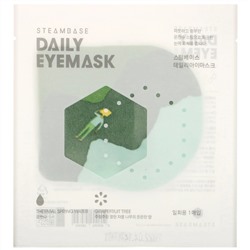 Steambase, Daily Eyemask, Grapefruit Tree, 1 Mask