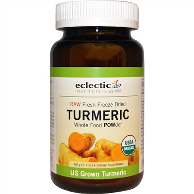 Eclectic Institute, Turmeric, Whole Food POWder, 2.1 oz (60 g)