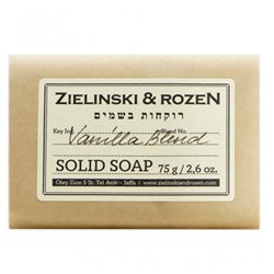 Твердое мыло Zielinski & Rozen Vanilla Blend