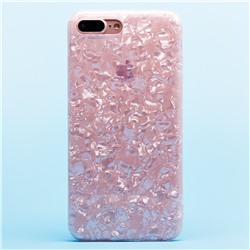 Чехол-накладка - SC241 для "Apple iPhone 7 Plus/iPhone 8 Plus" (001) (light pink)