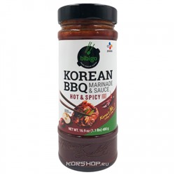 Острый пряный соус барбекю для Бульгоги CJ Cheiljedang, Корея, 500 г