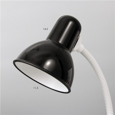 Настольная лампа Джуниор E27 40Вт черный 16,5х13х44 см RISALUX