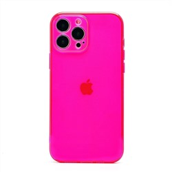 Чехол-накладка - SC344 для "Apple iPhone 13 Pro Max" (transparent/pink) (232033)