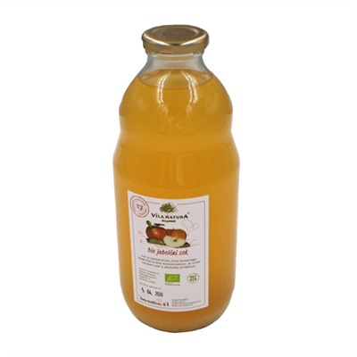 Сок яблочный без сахара Vila Natura, 1 л