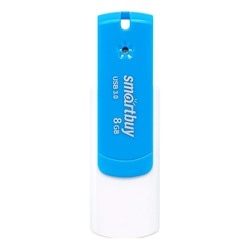 Флэш накопитель USB  8 Гб Smart Buy Diamond 3.0 (blue)