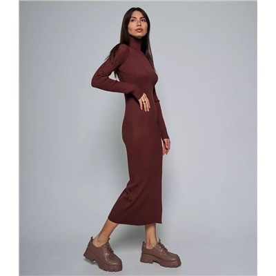 Платье #КТ7513 (1), коричневый