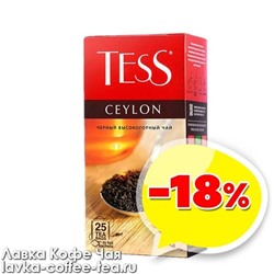 чай Tess "Ceylon" 2 г*25 пак. чёрный