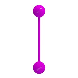 Лиловые вагинальные шарики KEGEL BALL III