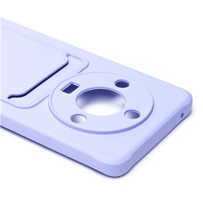 Чехол-накладка - SC304 с картхолдером для "Honor X9b" (light violet) (224950)