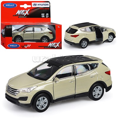 Машинка 1:38 Hyundai Santa Fe, пруж. мех., цв. в асс.