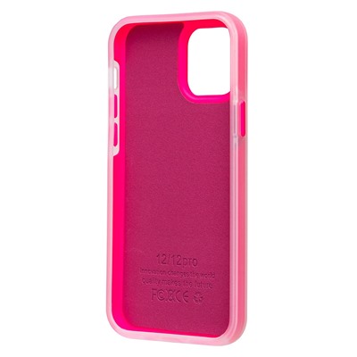 Чехол-накладка - SC346 для "Apple iPhone 12/iPhone 12 Pro" (pink)