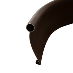 Лента бордюрная, 0.15 × 10 м, толщина 2 мм, пластиковая, коричневая, KANTA