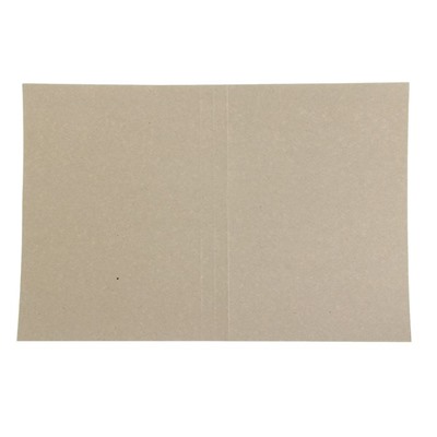 Папка-обложка А4 на 200 листов "Дело", картон, блок 370 г/м ², белая, пробитый