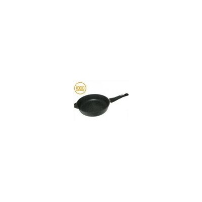 Сковорода 24см  индукционная АП Гранит black Induction Pro со съемной ручкой арт. 024802И