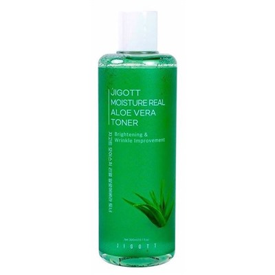 Jigott Увлажняющий тонер с экстрактом алоэ Aloe Vera Toner