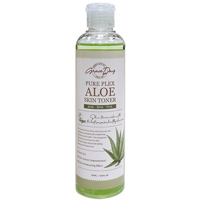 Grace Day Увлажняющий тонер с экстрактом алоэ Pure Plex Aloe Skin Toner