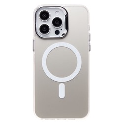 Чехол-накладка - SM025 SafeMag для "Apple iPhone 15 Pro Max" (white) (232081)