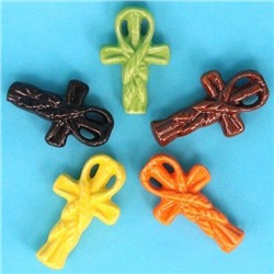 Аромакулон керамический со шнурком Ключ жизни (разных цветов)