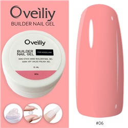 Oveiliy, Моделирующий гель-пластилин Builder Nail Gel #06, 15 мл