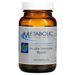 Metabolic Maintenance, Acute Immune Boost, 60 Capsules
