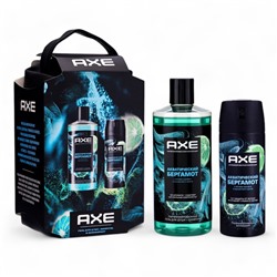 Подарочный набор мужской AXE "Акватический бергамот": гель для душа, 400 мл + дезодорант, 150 мл 108