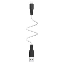 Кабель USB - Apple lightning Hoco X32 Excellent (повр. уп)  100см 2A  (white)