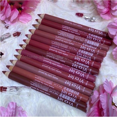 Упаковка карандашей FLormar Violet Matte Color Lip