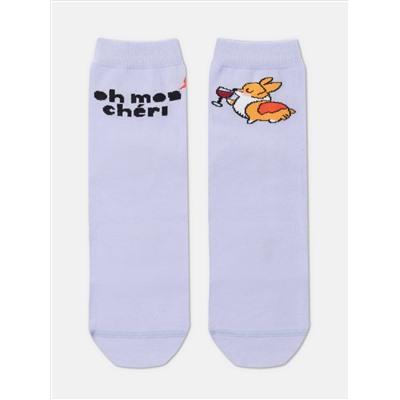 Носки женские CONTE Хлопковые носки с рисунками &quot;Oh mon chéri&quot;