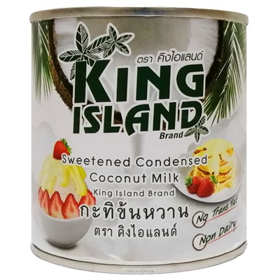 Сгущенное кокосовое молоко King Island, Таиланд, 380 г Акция