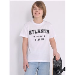 футболка 1ПДФК4332001; белый / Атланта