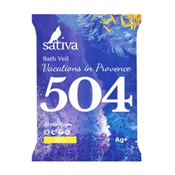 Вуаль для ванны "Каникулы в Провансе" №504 Sativa, 15 г