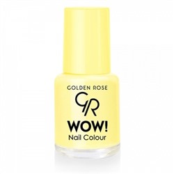 Golden Rose ЛАК WOW Nail 6мл т.100 нежно-желтый