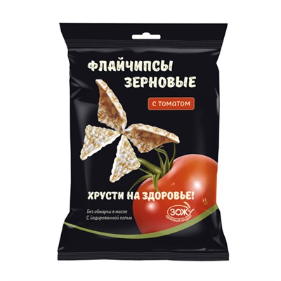 Флайчипсы с томатом, зерновые Flychips, 40 г