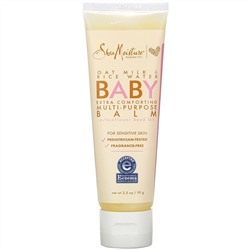 SheaMoisture, Baby Multi-Purpose Balm, Oat Milk & Rice Water,  3.5 oz (99 g)