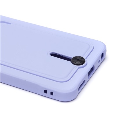 Чехол-накладка - SC304 с картхолдером для "TECNO Spark Go 2024" (light violet) (226222)