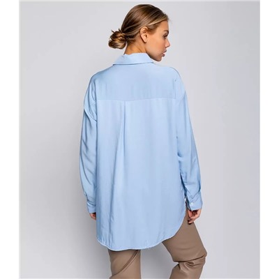 Рубашка #КТ3160 (6), голубой