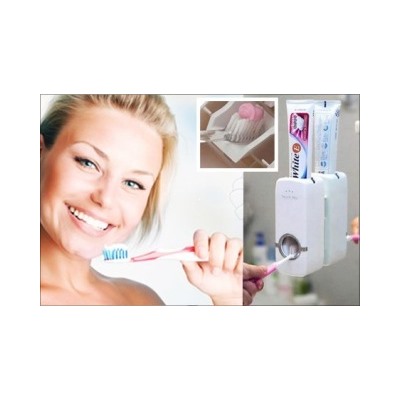 Органайзер-дозатор для пасты и зубных щеток оптом
