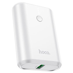 Внешний аккумулятор Hoco Q3 PD QC (пов.уп) 10 000mAh USB Type-C/USB (white)