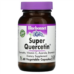 Bluebonnet Nutrition, Super Quercetin, 60 растительных капсул