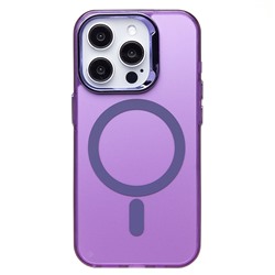 Чехол-накладка - SM025 SafeMag для "Apple iPhone 15 Pro" (violet) (232082)
