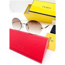 Набор женские солнцезащитные очки, коробка, чехол + салфетки #21245640