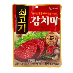 Приправа со вкусом говядины Gamchimi Daesang, Корея, 100 г Акция