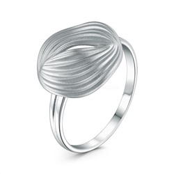 Кольцо из серебра родированное К50261р