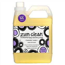 Indigo Wild, Zum Clean, жидкое мыло для стирки с ароматерапевтическим эффектом, лаванда и кедр, 940 мл (32 жидк. унции)