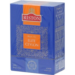 RISTON. Ceylon Elite Tea 100 гр. карт.пачка