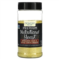 Frontier Natural Products, Premium Nutritional Yeast, Himalayan Salt & Apple Cider Vinegar, 7.51 oz (213 g)