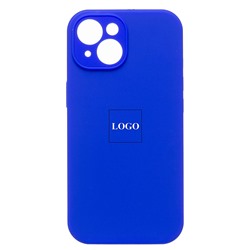 Чехол-накладка ORG Soft Touch с закрытой камерой для "Apple iPhone 15" (blue) (230162)