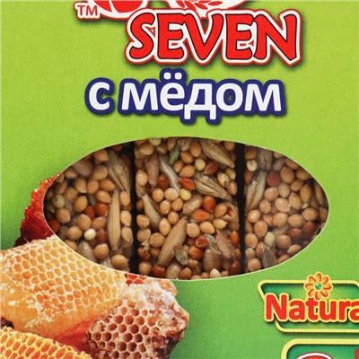Палочки Seven Seeds для грызунов, медовые, 3 шт, 90 г