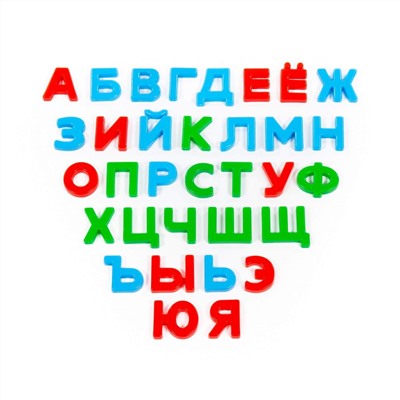 319669 Полесье Набор "Первые уроки" (33 буквы) (в пакете)