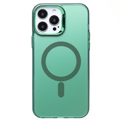 Чехол-накладка - SM025 SafeMag для "Apple iPhone 13 Pro Max" (green) (232115)